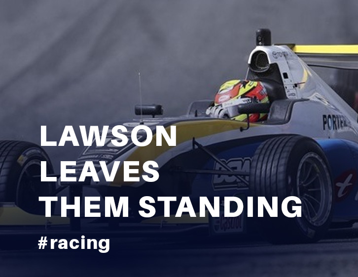 Lawson leaves them standing